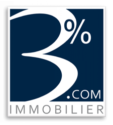 Logo de l'agence 3% Immobilier