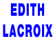 Logo de l'agence Lacroix Edith